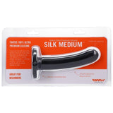 Silk Dildo Medium Onyx - Adult Toys