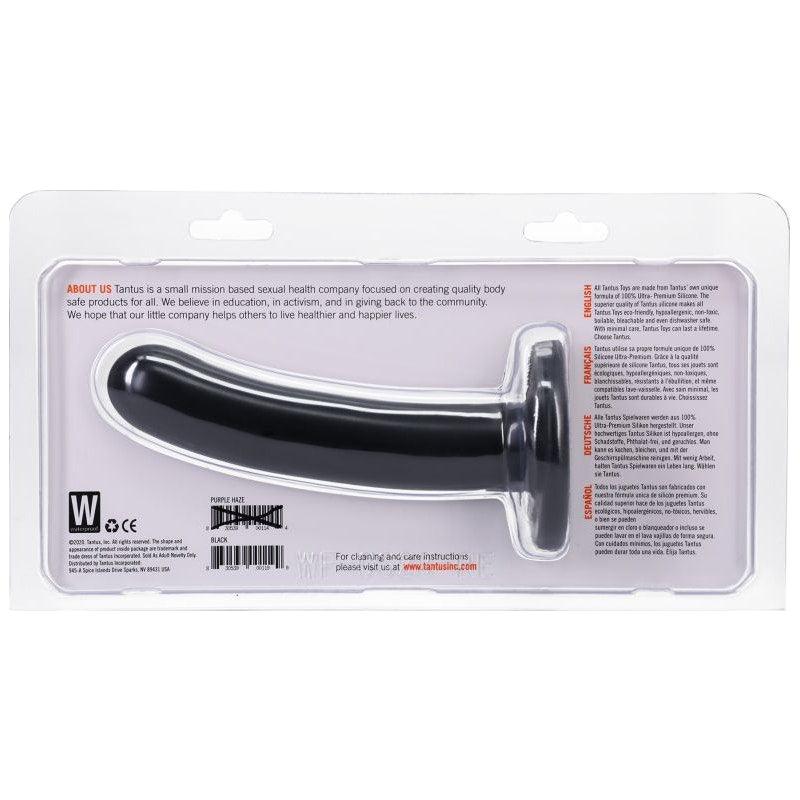 Silk Dildo Medium Onyx - Adult Toys