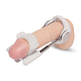 Size Up Penis Extender - White Penis Extender Kit - 10 Piece Set - PUMPS