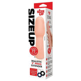 Size Up Realistic 2 Inch Penis Extender - Flesh 5 cm (2'') Penis Extension Sleeve - SLEEVES