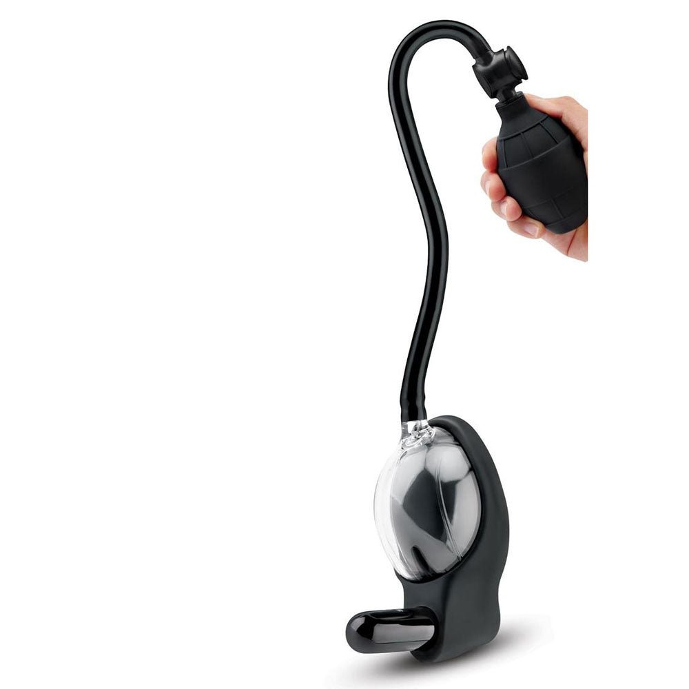 Size Up USB Rechargeable Vibrating Mini Vaginal And Clitoral Pump Clear - PUMPS