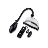 Size Up Vibrating Pussy Pump Clear Vibrating Vagina Pump - PUMPS