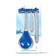 Skwert Small 3 oz Douche Kit – Blue Travel Size with 3 Hygienic Wands - HEALTH CARE
