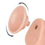 Sliding Skin Dual Layer Dong - Flesh (7.5'') with Flexible Skin - DONGS