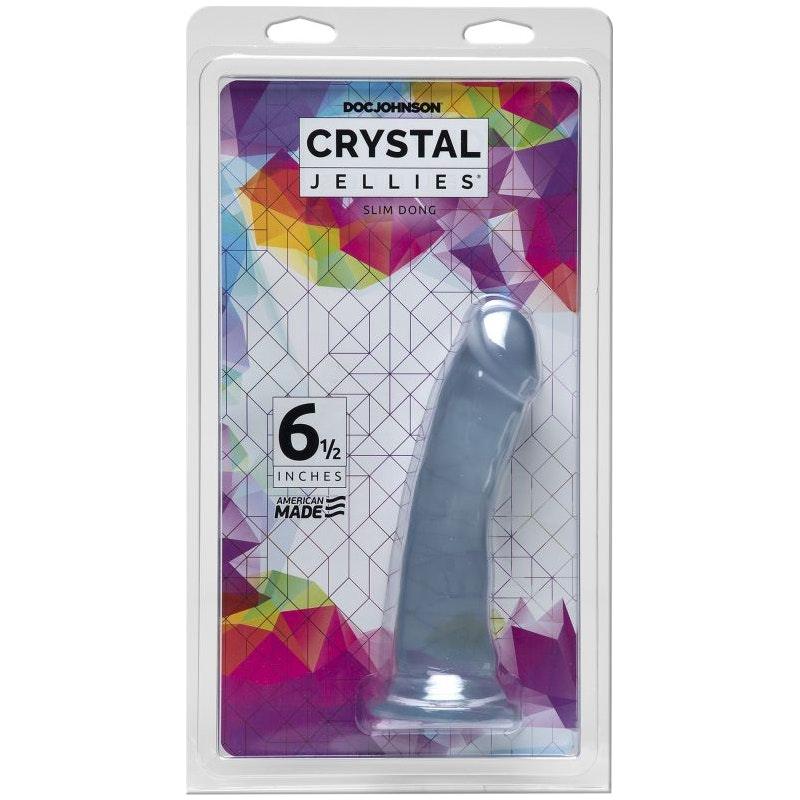 Slim Dong 6.5 in Clear - Adult Toys