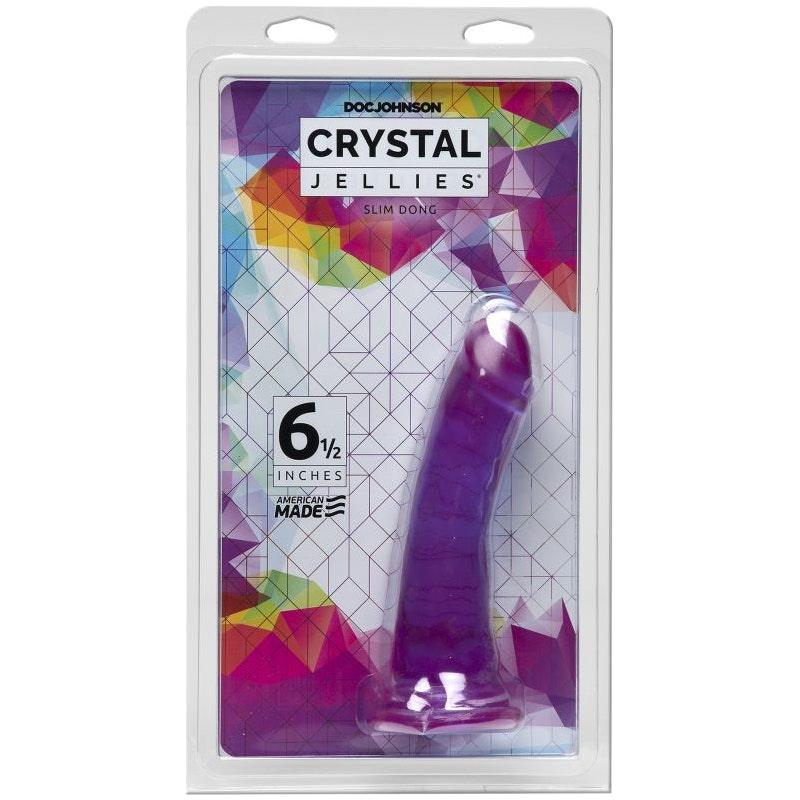 Slim Dong 6.5 in Purple - Adult Toys