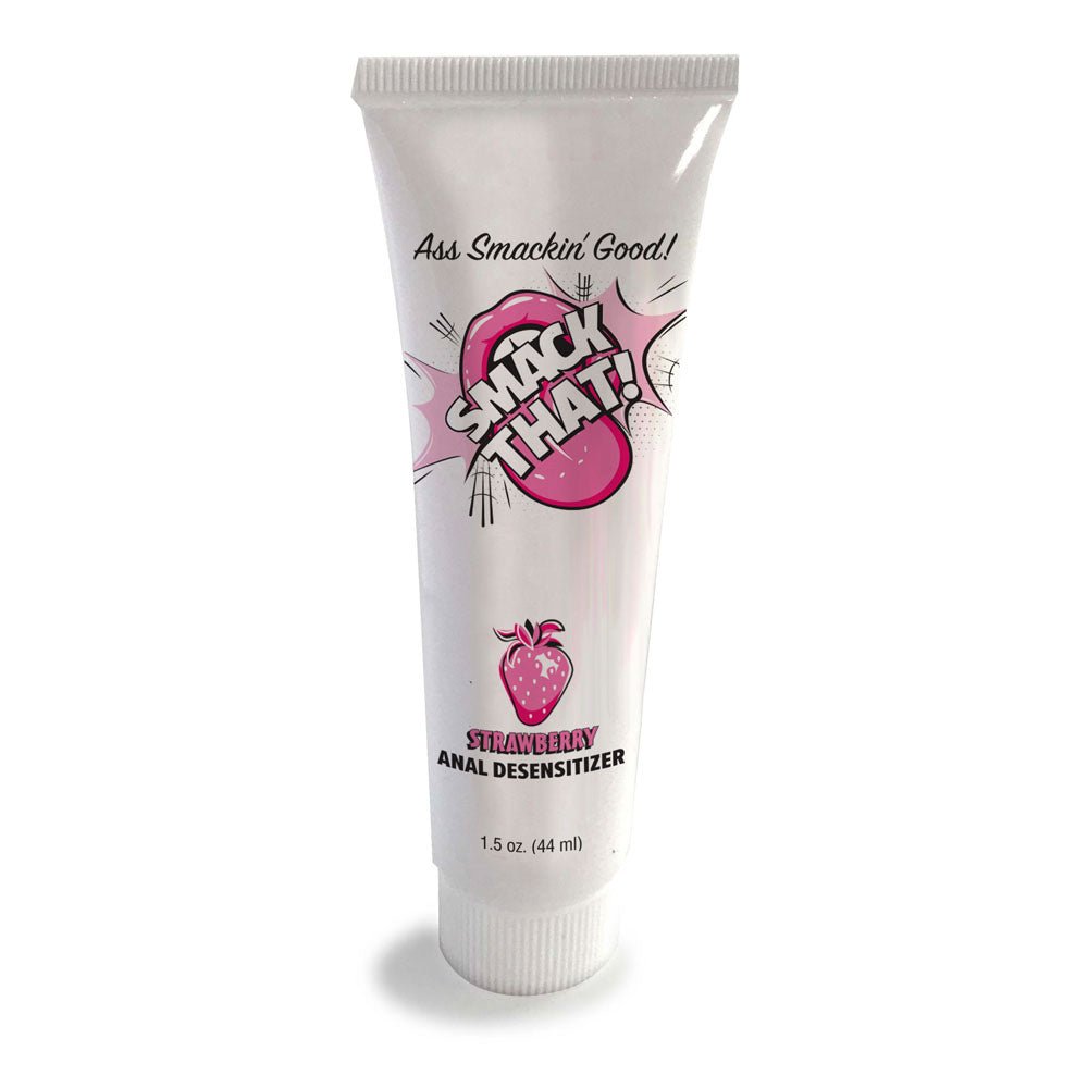 Smack That! Anal Desensitiser - Strawberry Flavoured 44 ml Tube - ENHANCERS