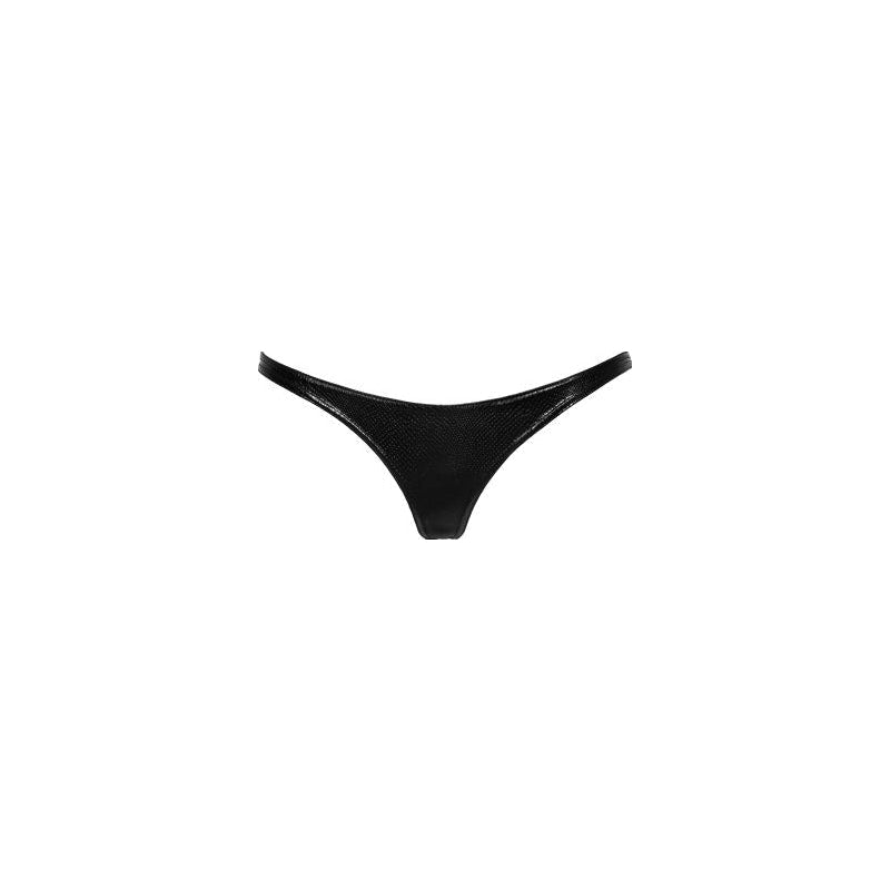 Snake Wetlook Thong - Lingerie