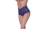 Split Crotch Boy Short Blueberry - Lingerie