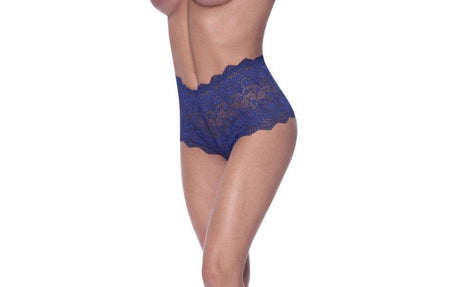 Split Crotch Boy Short Blueberry - Lingerie