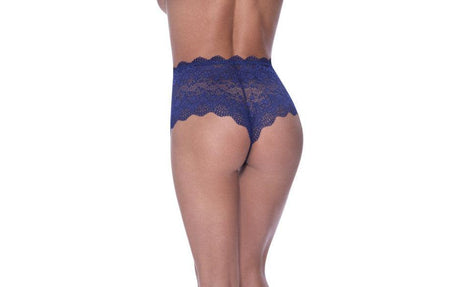 Split Crotch Boy Short Blueberry - Lingerie