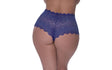 Split Crotch Boy Short Blueberry - Lingerie