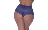 Split Crotch Boy Short Blueberry - Lingerie