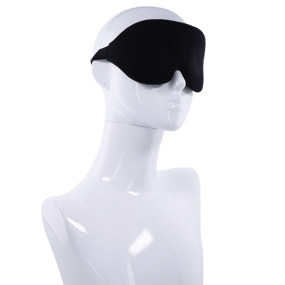 Sportsheets Blackout Blindfold – Memory Foam Eye Mask for Sensory Play - BONDAGE - TOYS