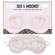 Sportsheets Peaches n CreaMe Satin Blindfold – Padded Eye Mask - BONDAGE - TOYS