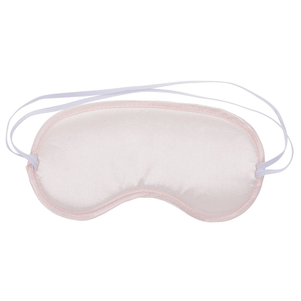 Sportsheets Peaches n CreaMe Satin Blindfold – Padded Eye Mask - BONDAGE - TOYS