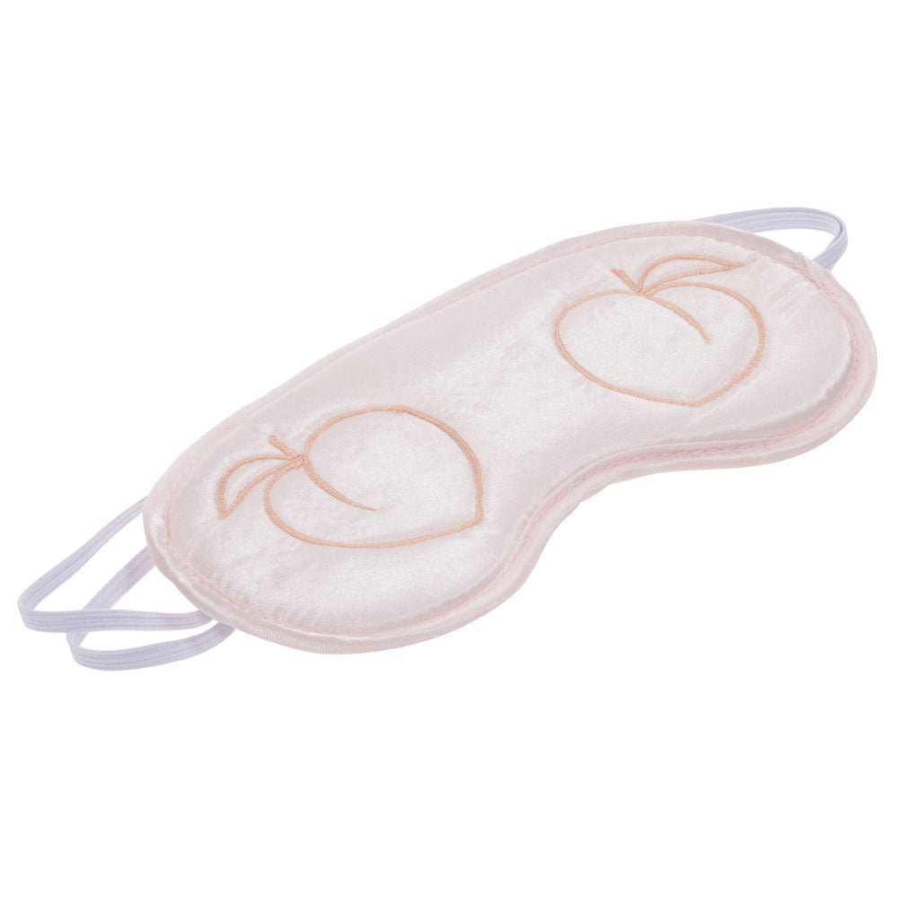 Sportsheets Peaches n CreaMe Satin Blindfold – Padded Eye Mask - BONDAGE - TOYS