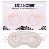 Sportsheets Peaches n CreaMe Satin Blindfold – Padded Eye Mask - BONDAGE - TOYS
