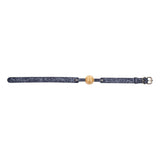 Sportsheets Sex & Mischief Cougar Ball Gag – Navy Blue & Gold Restraint - BONDAGE - TOYS