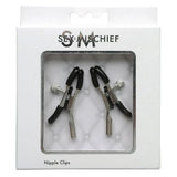 Sportsheets Sex & Mischief Nipple Clips – Adjustable Metal Clamps - BONDAGE - TOYS