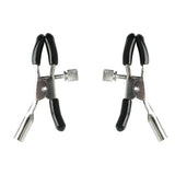 Sportsheets Sex & Mischief Nipple Clips – Adjustable Metal Clamps - BONDAGE - TOYS