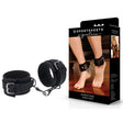 Sportsheets Signature Midnight Muse Adjustable Black Ankle Cuffs Leg Restraints - BONDAGE-TOYS
