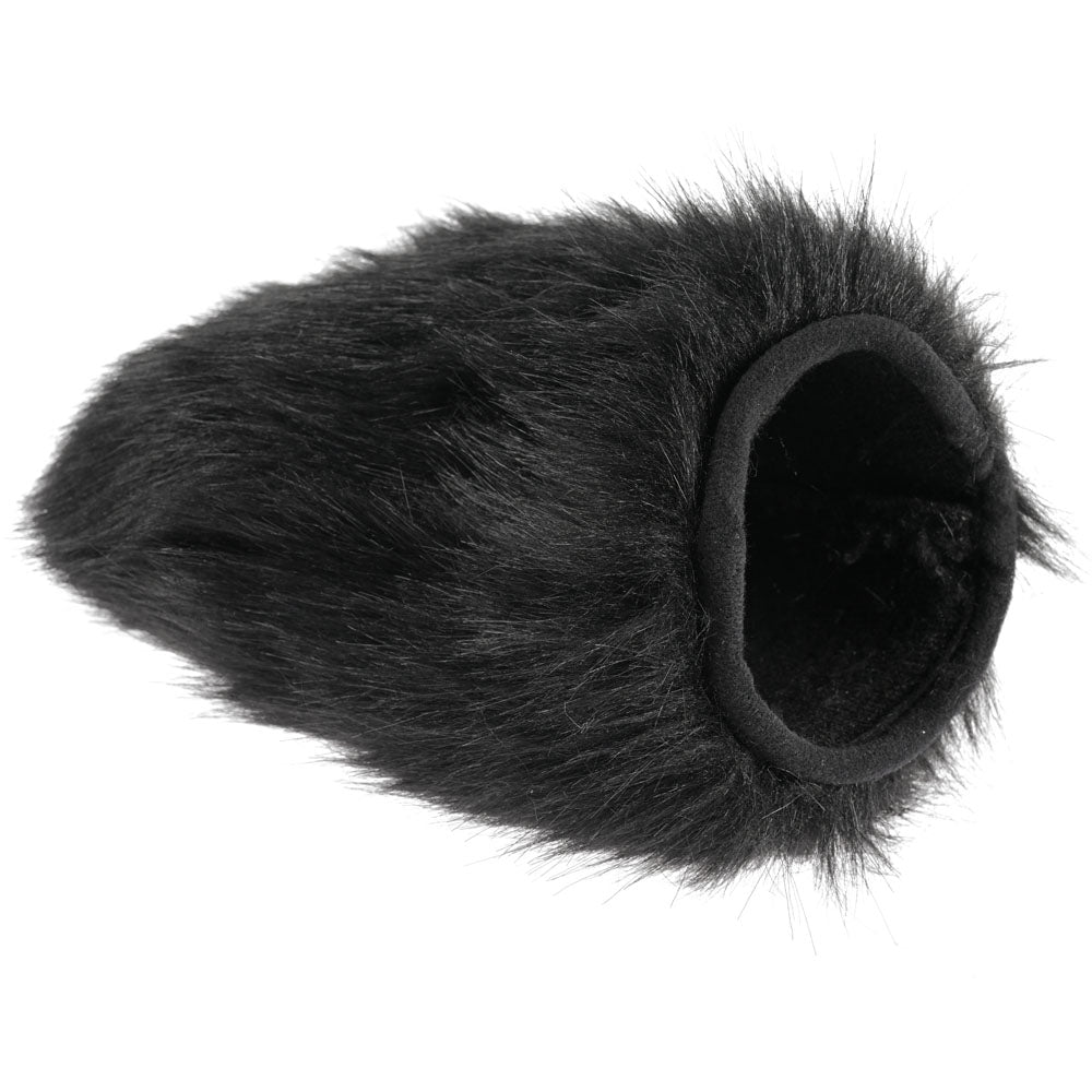 SPORTSHEETS Spiked Sensory Mitt - Black Furry Mitt with Spikes - BONDAGE - TOYS