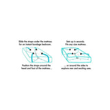 SPORTSHEETS Under The Bed Restraints - Bed Restraint System - BONDAGE - TOYS