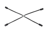SPORTSHEETS Velvet Noir Adjustable Hog Tie & Cuff Set - BONDAGE - TOYS