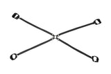 SPORTSHEETS Velvet Noir Adjustable Hog Tie & Cuff Set - BONDAGE - TOYS