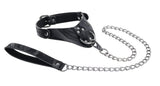 SPORTSHEETS Velvet Noir Collar & Leash - BONDAGE - TOYS