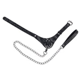 SPORTSHEETS Velvet Noir Collar & Leash - BONDAGE - TOYS