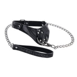 SPORTSHEETS Velvet Noir Collar & Leash - BONDAGE - TOYS