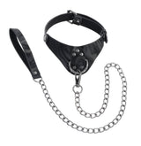 SPORTSHEETS Velvet Noir Collar & Leash - BONDAGE - TOYS