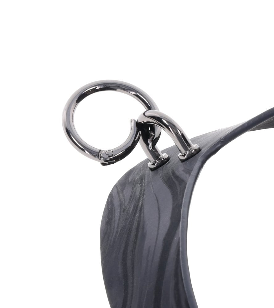 SPORTSHEETS Velvet Noir Collar & Removable Clamps - BONDAGE - TOYS