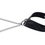 SPORTSHEETS Velvet Noir Collar & Removable Clamps - BONDAGE - TOYS