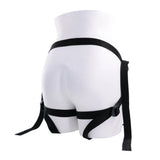 SPORTSHEETS Velvet Noir Strap On - Adjustable Harness - STRAP - ONS