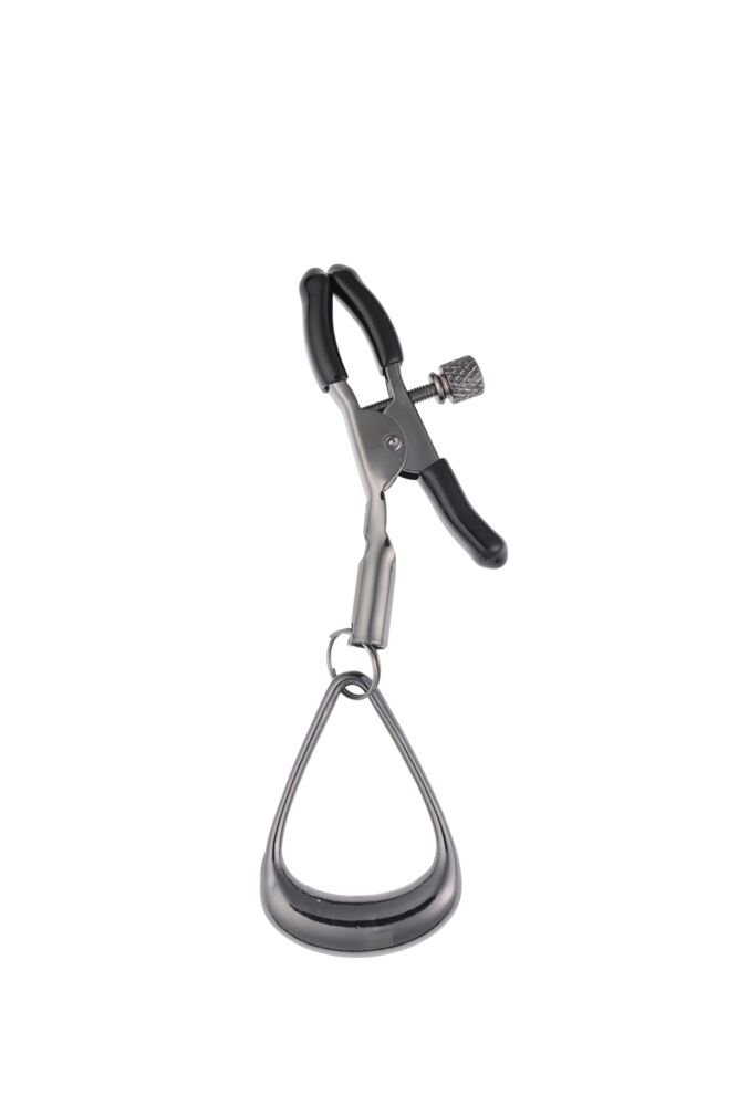 SPORTSHEETS Velvet Noir Tuggable Nipple Clamps - BONDAGE - TOYS