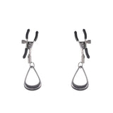 SPORTSHEETS Velvet Noir Tuggable Nipple Clamps - BONDAGE - TOYS