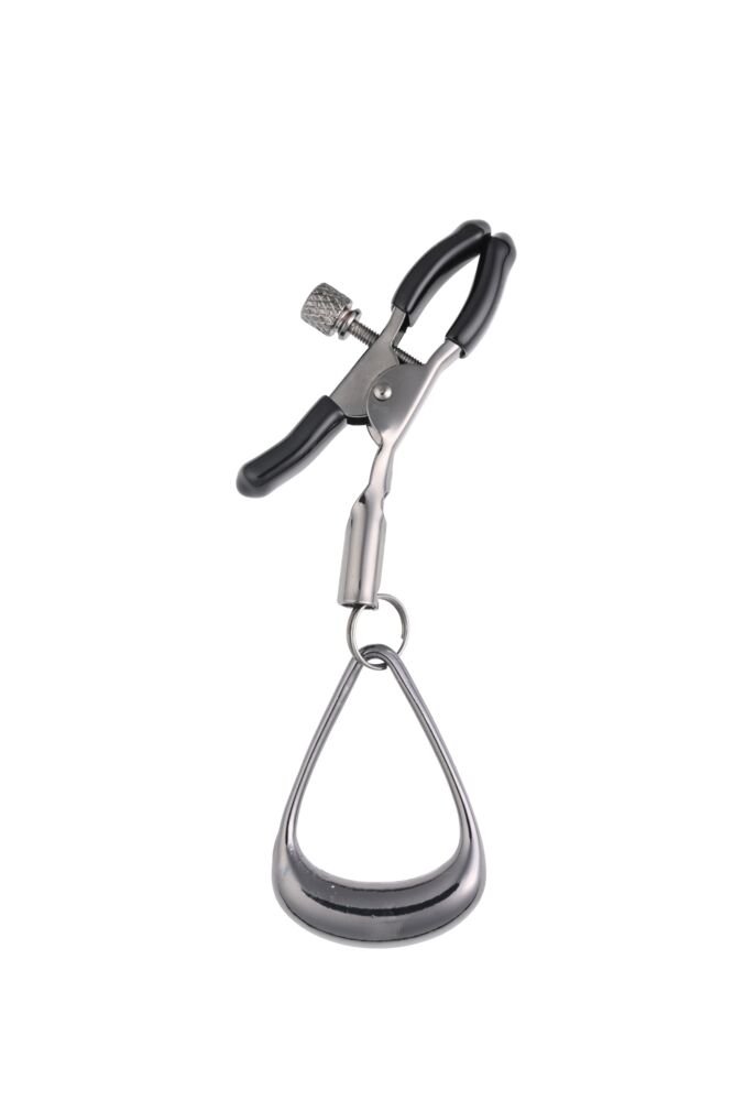 SPORTSHEETS Velvet Noir Tuggable Nipple Clamps - BONDAGE - TOYS