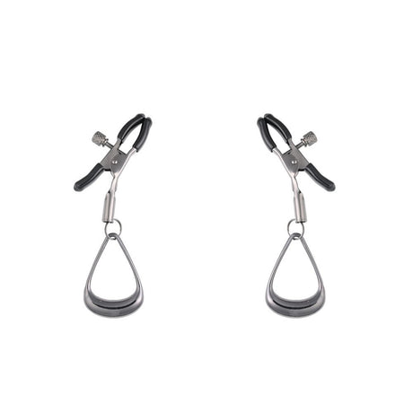 SPORTSHEETS Velvet Noir Tuggable Nipple Clamps - BONDAGE - TOYS