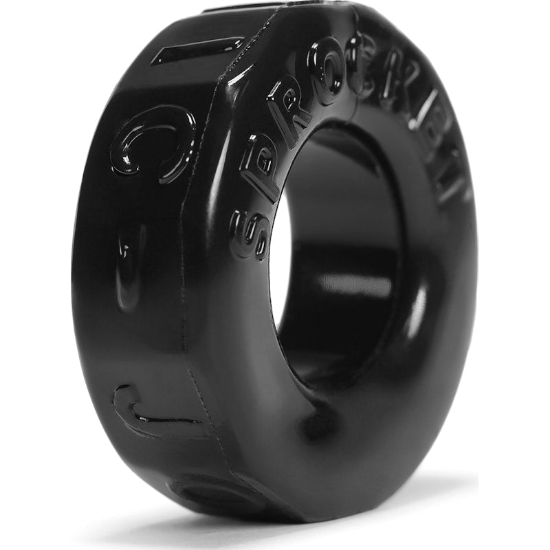 Sprocket Cockring Black - Adult Toys