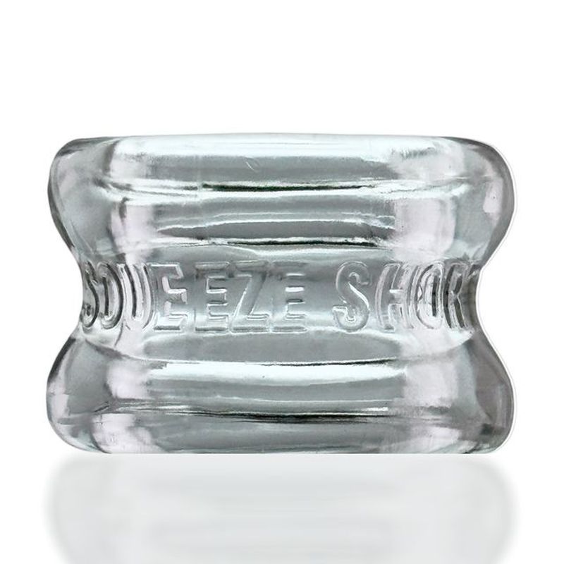 Squeeze Short Ballstretcher Clear - Adult Toys