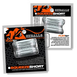Squeeze Short Ballstretcher Clear - Adult Toys