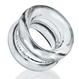 Squeeze Short Ballstretcher Clear - Adult Toys