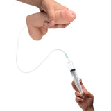 Squirting Dildo 8in with Syringe - Adult Toys