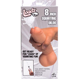 Squirting Dildo 8in with Syringe - Adult Toys