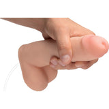 Squirting Dildo 8in with Syringe - Adult Toys