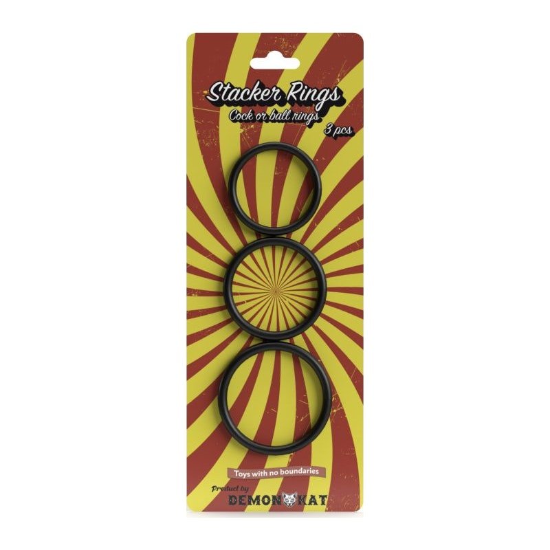 Stacker Rings 3 Pc Set - Adult Toys