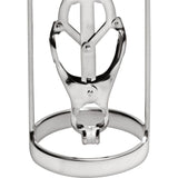 Stainless Steel Clover Clamp Nipple Stretcher - Naughty by Nature Adult Store